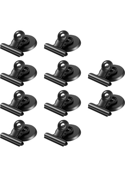 Mıknatıslı Klips Mandallı Buzdolabı Magnet Fotoğraf Kağıt Evrak Tutucu 38X30MM