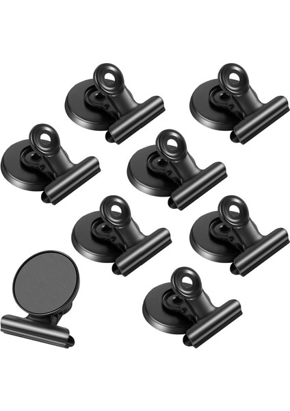 Mıknatıslı Klips Mandallı Buzdolabı Magnet Fotoğraf Kağıt Evrak Tutucu 38X30MM indirimleri