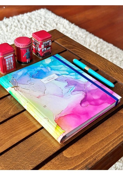 Victorias Journals Victoria's Journals Gizli Spiralli Defter 17X24 cm 90 Gr. 96 Yp.noktalı