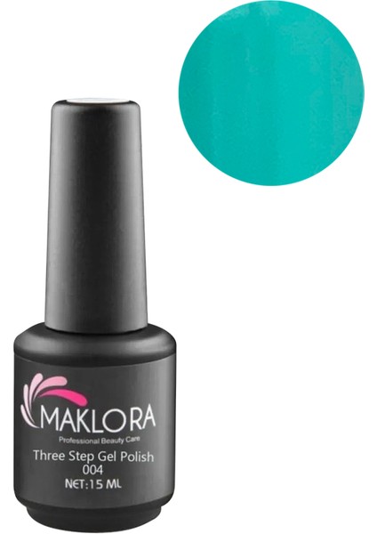 Three Step Gel Polish Kalıcı Oje 15 ml | 101 Aqua