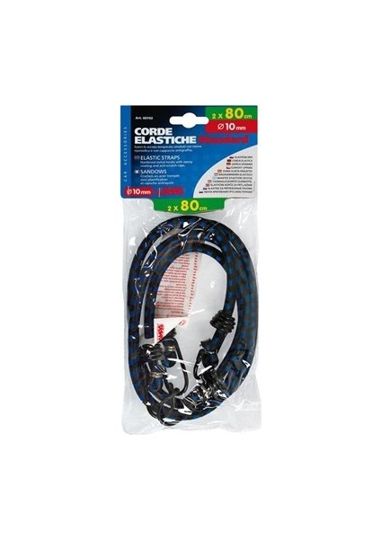 10mm 80cm Yüksek Dayanıklılıkta Gergi Lastiği 2 Ad. 60192