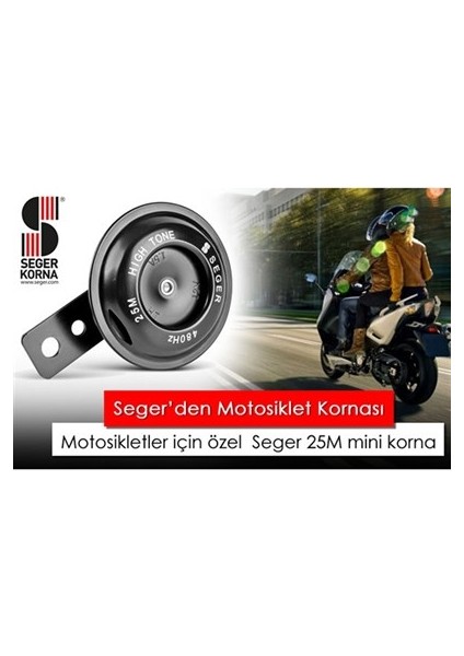 Motosiklet Kornası 12V 25MI12