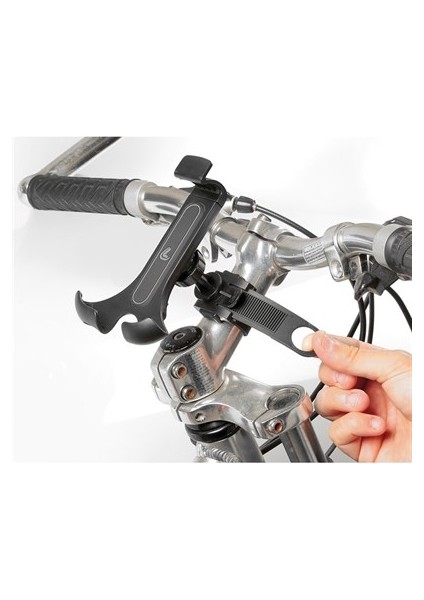 Ridex Mecha Motosiklet, Bisiklet Otomatik Kelepçeli Pda/Telefon Tutucu 72537
