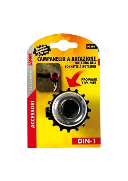 DIN-1 50mm Parlak Aluminyum Zil 93286