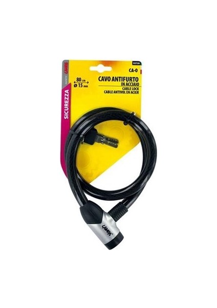 Bisiklet Kilidi 80cm 2 Anahtarlı 93720