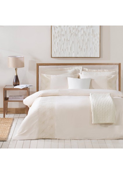 Isla Nevresim Seti Ekstra King 260X220 cm Bej