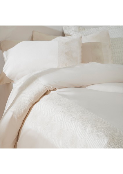 Isla Nevresim Seti Ekstra King 260X220 cm Bej modelleri