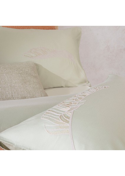 Oden Nevresim Seti Çift Kişilik 200X220 cm Yeşil fırsatları