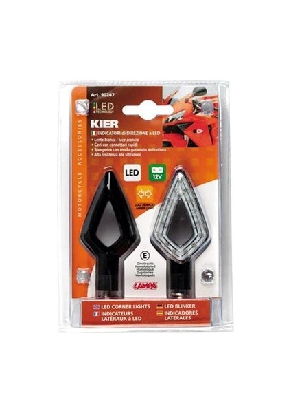 Kier Motosiklet Led Sinyal E Onaylı 90247 indirimleri