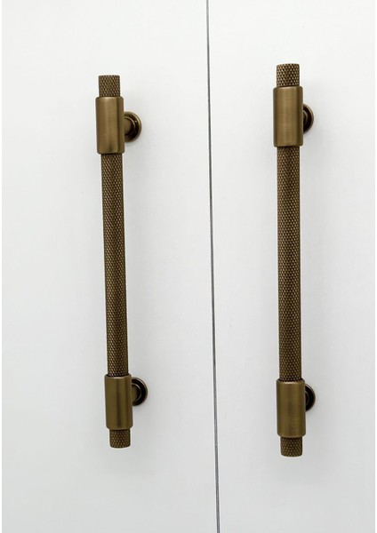 Handles Kulp Mobilya Dolap Mutfak Çekmece Kulpu 158 Mat Antik Sarı 224 mm ( 22,4 cm ) 2 Adet fiyatları