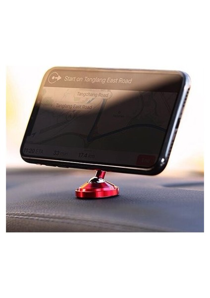 Kırmızı Aluminyum Mıknatıslı Telefon Tutucu+Parktel 0139002 indirimleri