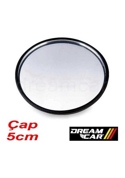 5cm Yuvarlak Bombeli Ayna Yapışkanlı 2301501