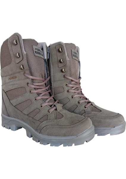 Fermuarlı Bağcıklı Erkek Uzun Bot Vizon fiyatları