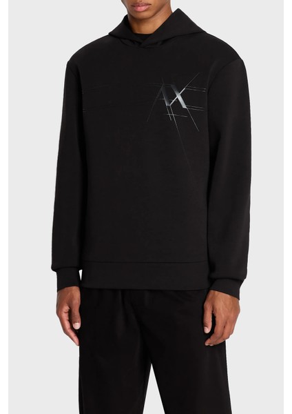 Logolu Kapüşonlu Pamuklu Regular Fit Sweat Erkek Sweat 6rzmkb Zjxbz 1200