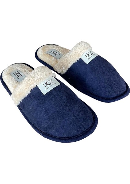 Unisex Peluşlu Ev Terliği Lacivert fırsatları