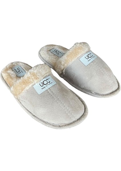 Unisex Peluşlu Ev Terliği Bej fırsatları