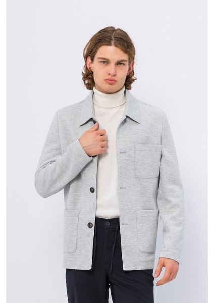 Erkek Düğmeli Çok Cepli Rahat Blazer Regular Fit Klasik Ceket fiyatları