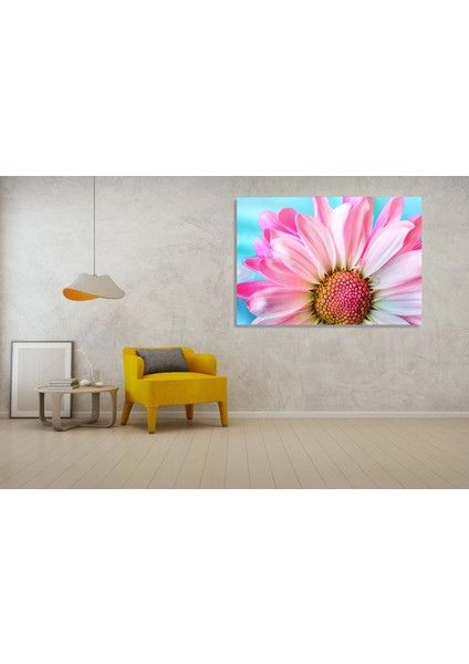Pembe Papatya 30X40 Kanvas Tablo