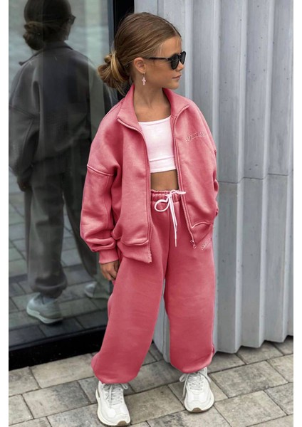 Soliday Hırkalı Kışlık Tarz takım - Kremit