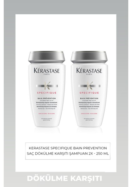 Specifique Bain Prevention Şampuan 2x250 Ml