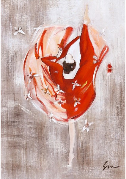 Yağlı Boya Tablo %100 El Yapımı 57CMX75CM Figür Soyut fiyatları