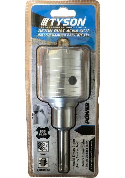 Kupa Tyson Sds Beton Buat Açma Seti 55 mm fırsatları
