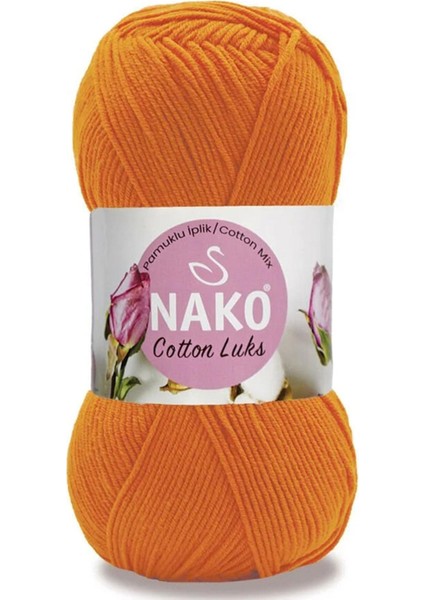 Cotton Lüks 97552 Turuncu Örgü Ipi