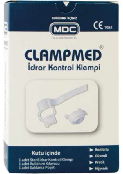 Idrar Kontrol Klempi fiyatları