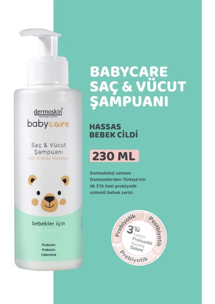 Babycare Saç ve Vücut Şampuanı 230 ml