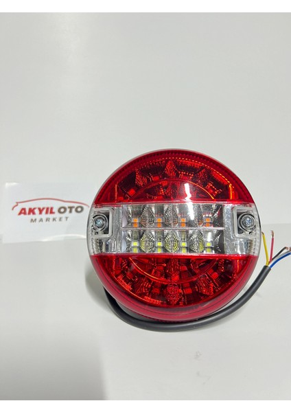 Hamburger Ledli Stop Yeni Model 24V Universal