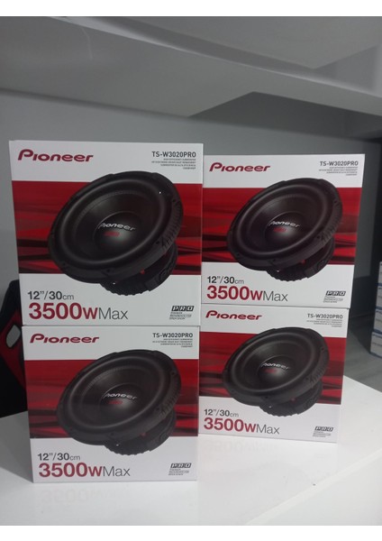 TS-W3020PRO 30CM Subwoofer 1800RMS