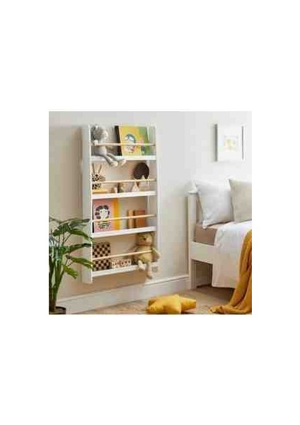 Ahsel Ahşap montessori Çocuk Odası Anaokulu Anasınıfı Etklinlik Odası Duvar rafı