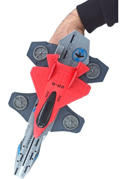 PopŞeker Gökyüzü Macerası Başlıyor: Uçak Gemisi Temalı Oyuncak Uçak Fırlatma Rampası Seti 30CM. indirimleri