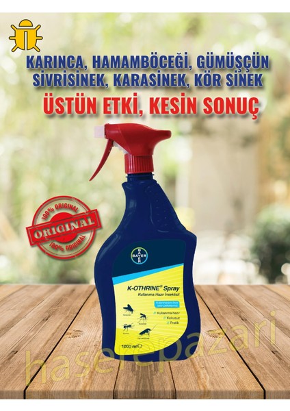 K-Othrine Al 1000GR Kullanıma Hazır Genel Haşere