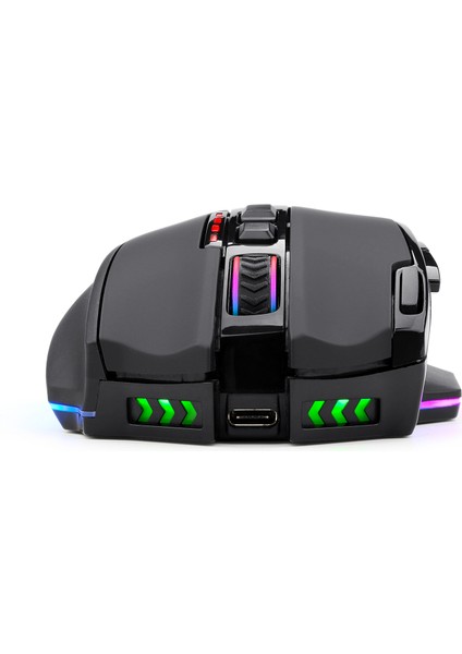 M801P-RGB 16000DPI 9 Tuş Kablosuz Oyuncu Mouse