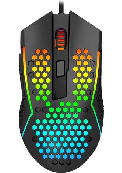 M987-K Rgb 12400DPI 7 Tuş 55GR Kablolu Oyuncu Mouse