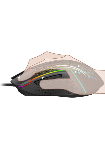 M987-K Rgb 12400DPI 7 Tuş 55GR Kablolu Oyuncu Mouse