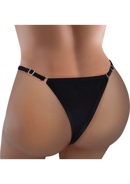 - Top Cunt Baskılı Pamuk Ayarlanabilir G-String, Tanga, Kadın Iç Çamaşırı