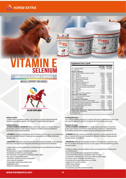 Vitamin E Selenium 5 kg fiyatları