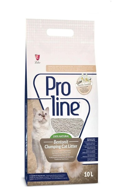 Pro Line Proline Kedi Kumu Bentonit Vanilya 10 Litre