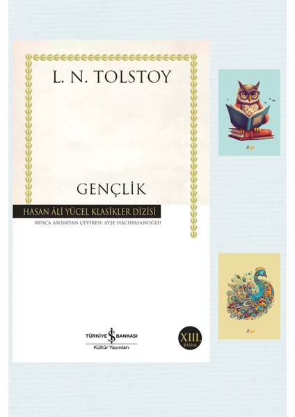 Gençlik - Lev Nikolayeviç Tolstoy + Not Defterli Set