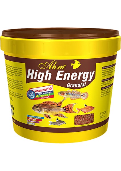 High Energy Granulat 250GR Açık Paket