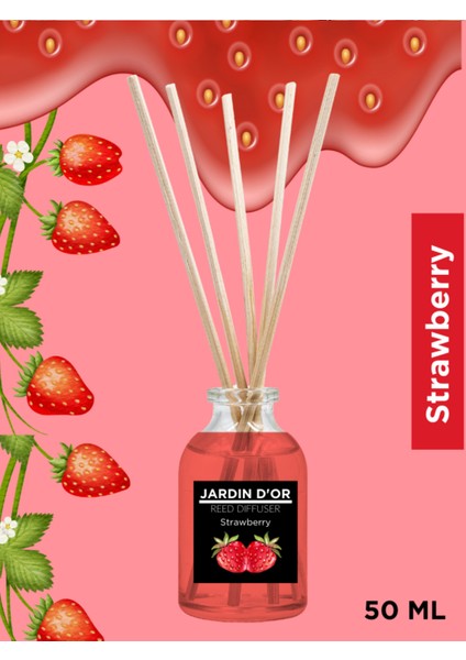 Strawberry Reed Dıffuser 50ML 8681529302169