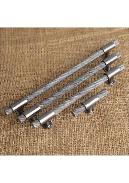 Handles Kulp Mobilya Dolap Mutfak Çekmece Kulpu 158 Mat Skoç Füme 224 mm ( 22,4 cm ) 2 Adet fırsatları