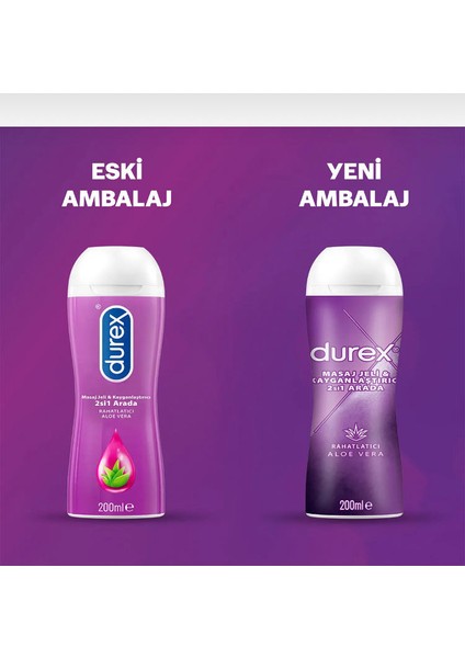 Play & Masaj Jeli Aloe Vera 200 Ml.