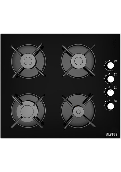 615 Inox-Siyah 3'lü Ankastre Set