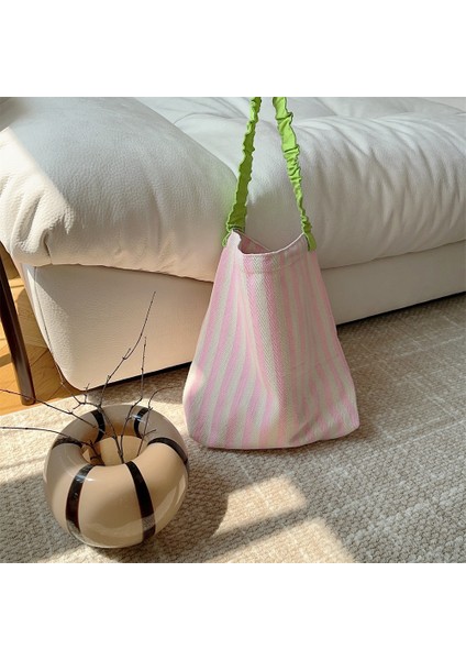 Tek Omuzlu Kanvas Çanta Omuz Askılı Tote Çanta (Yurt Dışından)