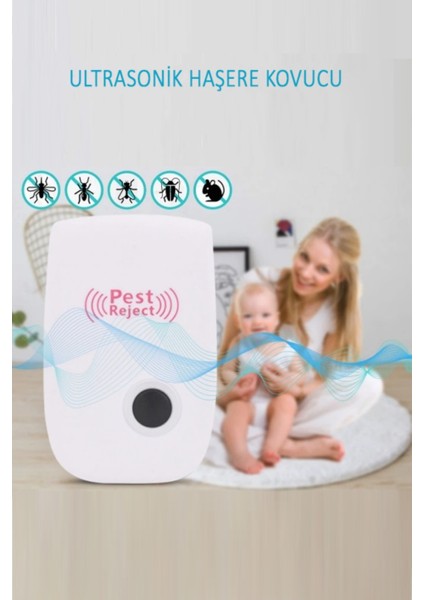 2 Adet Elektronik Fare Kovucu Sinek Sivrisinek Karınca Yılan Kemirgen Kovucu Pest Reject XLF101 fiyatları