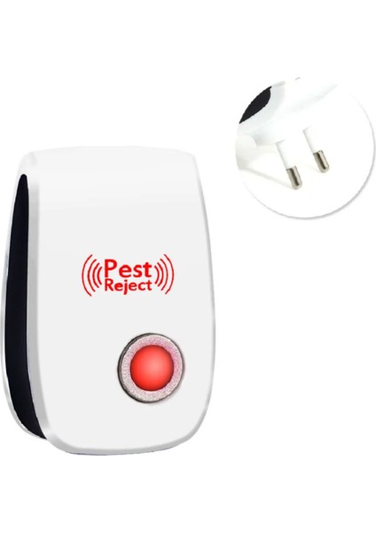 2 Adet Elektronik Fare Kovucu Sinek Sivrisinek Karınca Yılan Kemirgen Kovucu Pest Reject XLF101