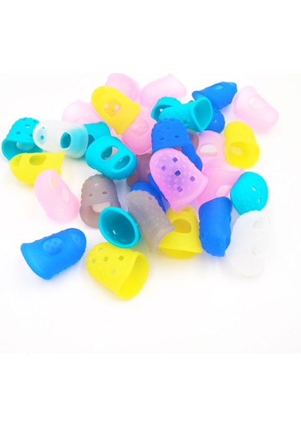 Pembe Xs Silikon Dünya Silikon Gitar Parmak Karyolası Gitar Parmak Ucu Koruyucu Fingerstall Gitar Teli Parmak Koruma Gitar Aksesuarları (Yurt Dışından)